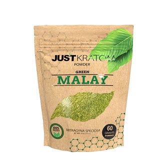 Just Kratom 60 G Green Malay